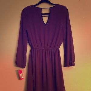 Xhilaration  burgundy dress